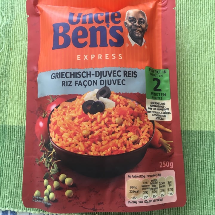 review photo of Uncle Ben's Griechischer - Djuvec Reis shared by @markondi on 15 May 2020 - review