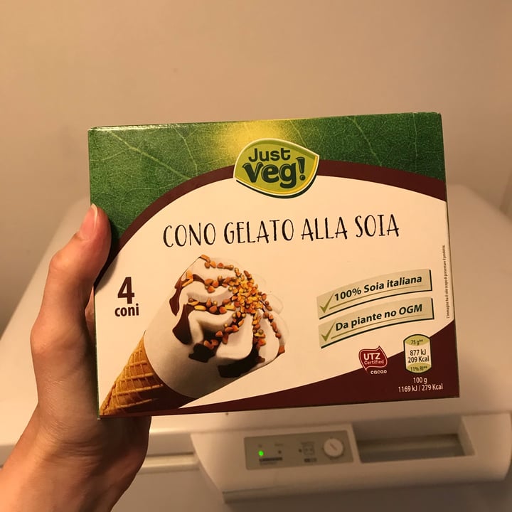 photo of Just Veg! (ALDI Italy) Cono gelato shared by @nikyveg on  31 Mar 2022 - review