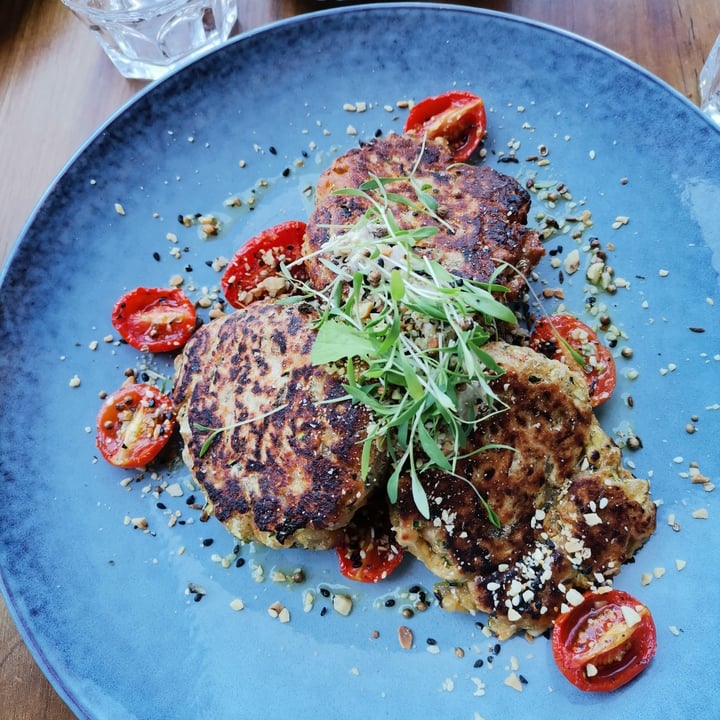 review photo of Mahā Café Zucchini Pancakes shared by @swanepoelc on 18 Sep 2021 - review