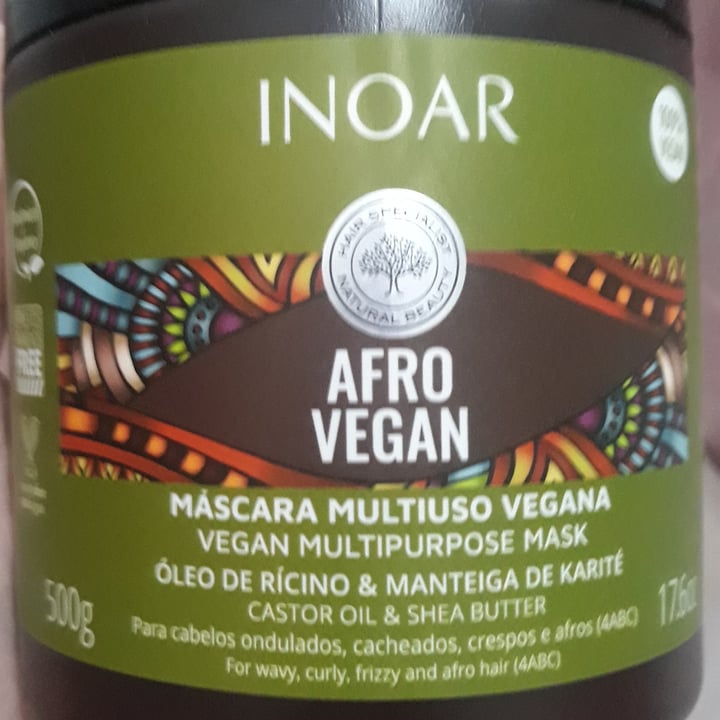 photo of Inoar máscara  afro vegan shared by @ncristina on  30 Apr 2022 - review