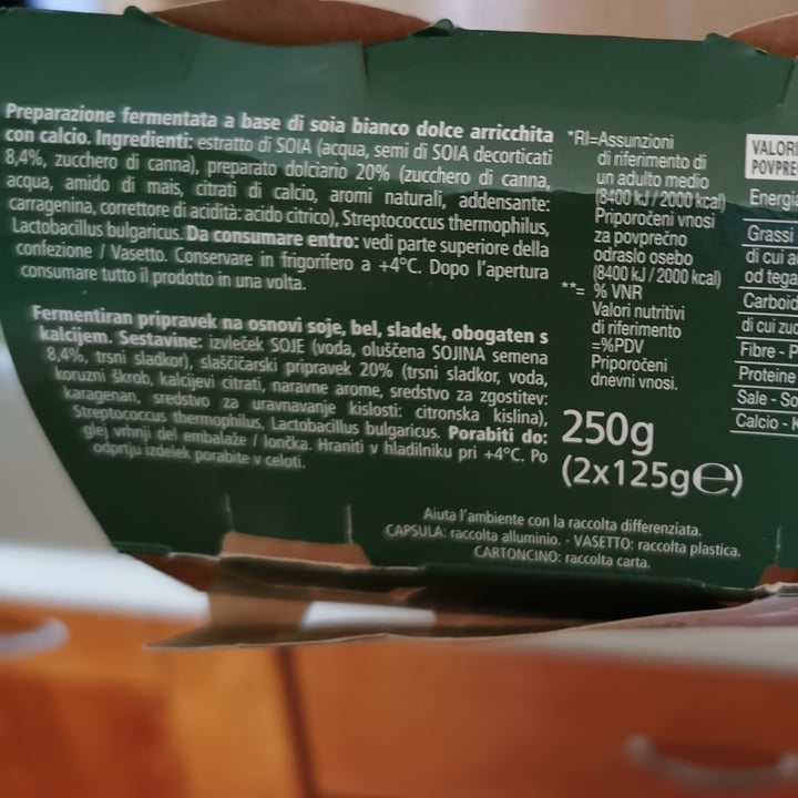 photo of Fior di Natura Yogurt Cremoso Alla Soia shared by @grazia96 on  26 Aug 2020 - review
