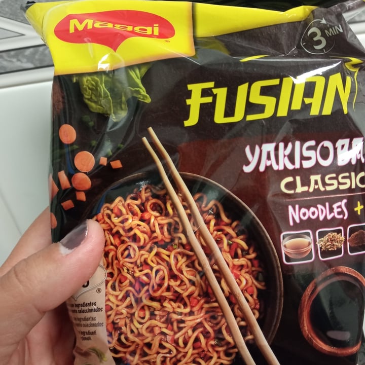 photo of Maggi Fusian Yakisoba Classic Noodles shared by @lalocadelosgatos8 on  16 Jun 2022 - review