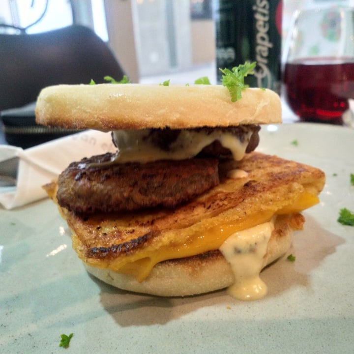 photo of The Vegan Chef Sandton Breakfast Sandwich shared by @raskills on  30 Nov 2022 - review