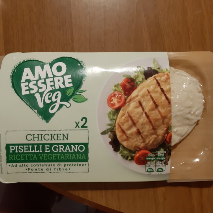 photo of Amo Essere Veg Chicken Piselli E Grano shared by @matildep on  18 Sep 2022 - review