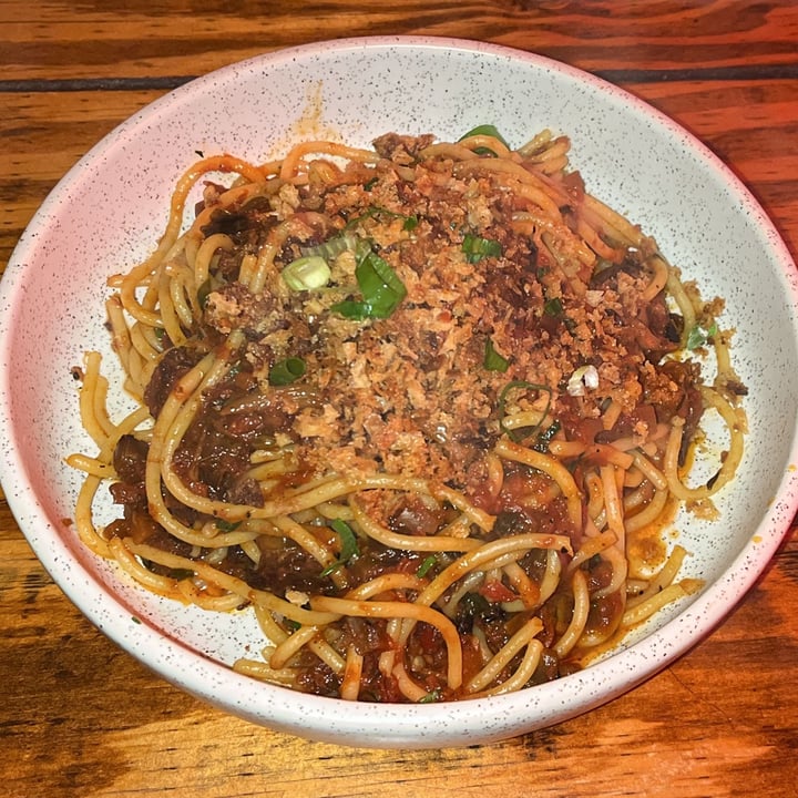 photo of True North Cauli Bolognese, Spaghetti and Sichuan Pepper shared by @veganadam on  18 Mar 2022 - review