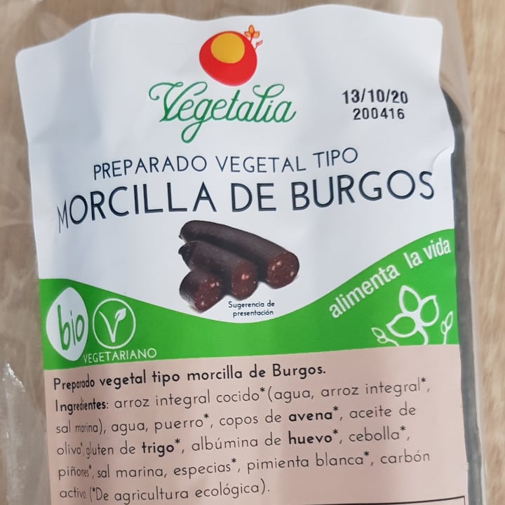 photo of Vegetalia Morcilla shared by @yolindra on  14 Aug 2020 - review