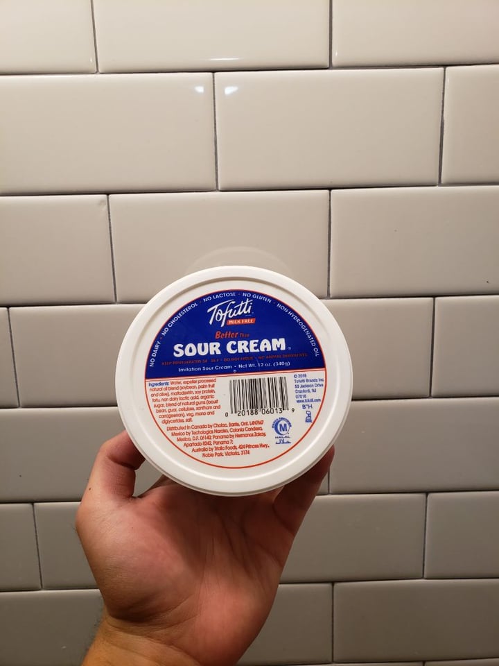 review photo of Tofutti Better than Sour Cream shared by @dxlauder on 16 Sep 2019 - review