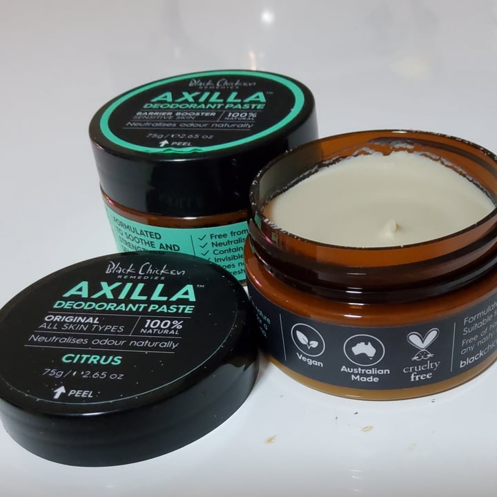 review photo of Black Chicken Remedies edies Axilla Deodorant Paste shared by @aroskyd on 28 Mar 2022 - review
