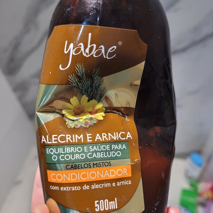 photo of Yabae Condicionador De Alecrim E Arnica shared by @priscillanienov on  24 May 2022 - review