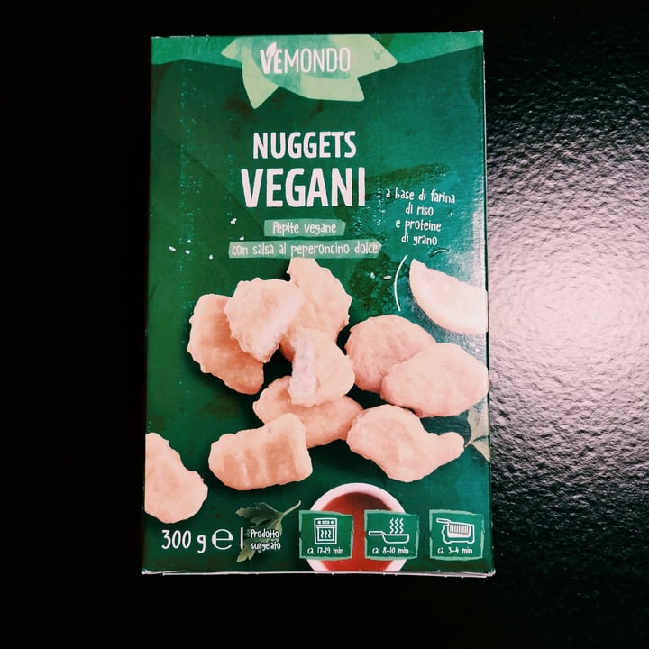 photo of Vemondo Plant-based Nuggets shared by @papillondelacroix on  14 Nov 2021 - review