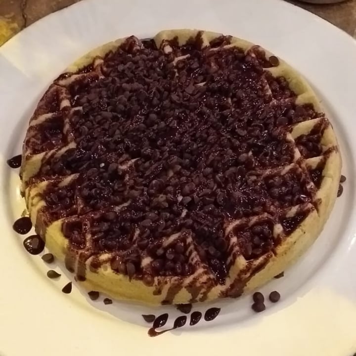 review photo of Boicot Café Waffle masa de matcha con chocochispas shared by @rosarioortiz on 30 Jun 2022 - review