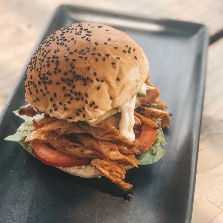 review photo of Hudsons The Burger Joint (Bedfordview) Pea protein burger shared by @domwestphal on 02 Jan 2021 - review