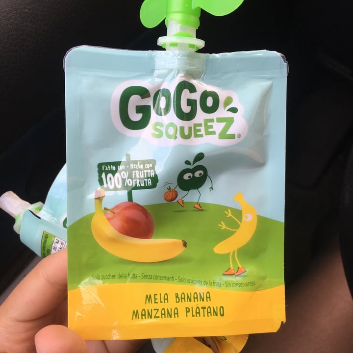 photo of GoGo squeeZ squeez mela banana shared by @desireeminasola on  26 Apr 2022 - review