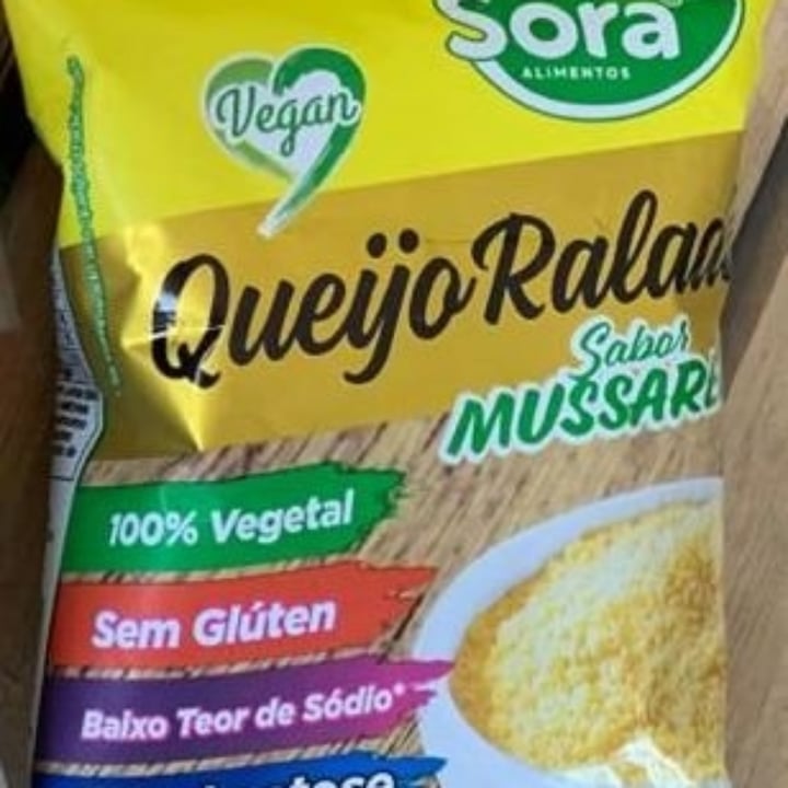 photo of Sora Queijo ralado vegetal sora shared by @miriamrp2021 on  16 Apr 2022 - review