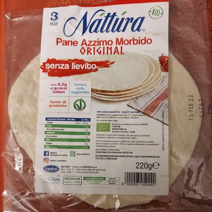 photo of Nattura Pane azzimo shared by @heyjoy on  24 Dec 2021 - review