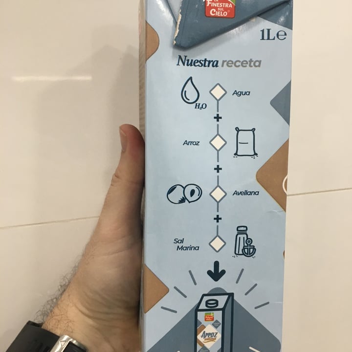 review photo of La Finestra Sul Cielo Bebida ecológica de arroz con avellanas shared by @ferbcn on 30 May 2020 - review