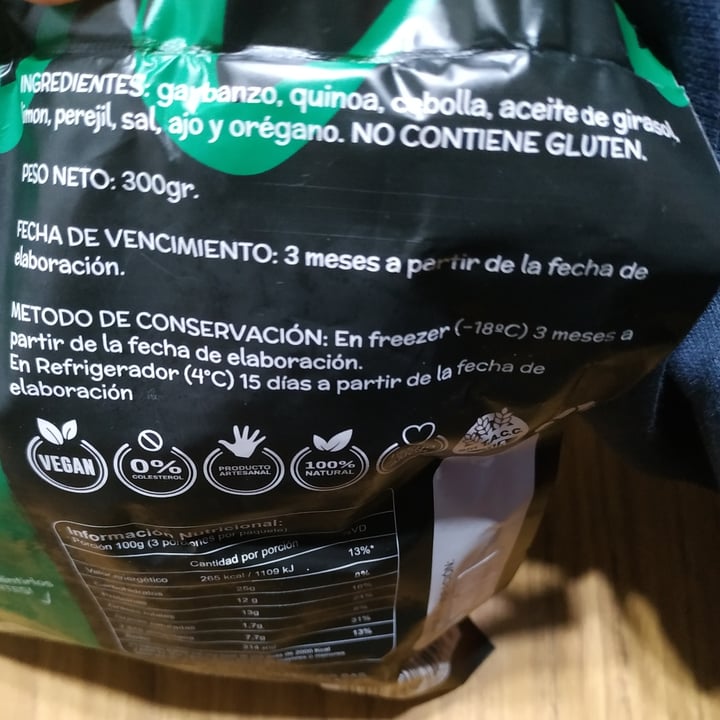 photo of Green kitchen Nuggets Veganos De Garbanzo shared by @vickylsd on  15 May 2021 - review