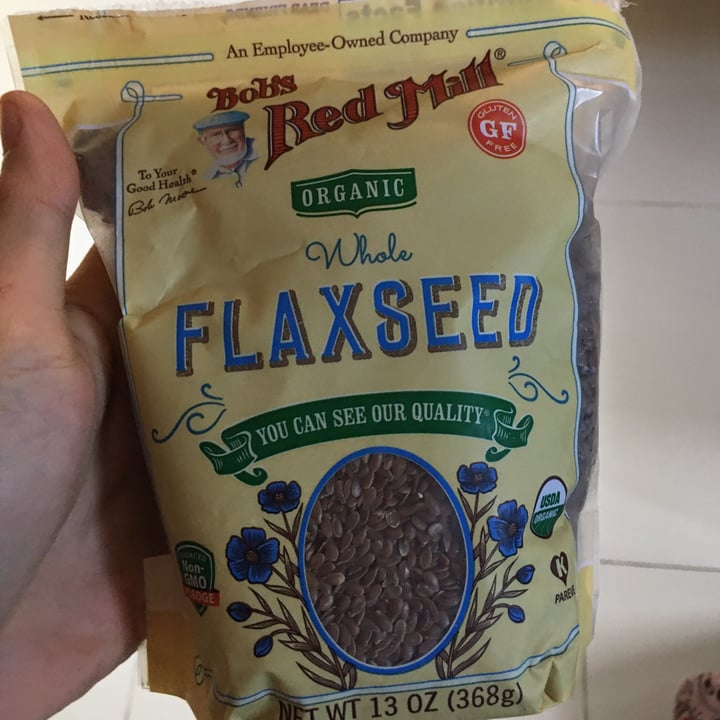 photo of Bob's Red Mill Whole Flaxseed shared by @jasminsotto0518 on  16 Jul 2020 - review