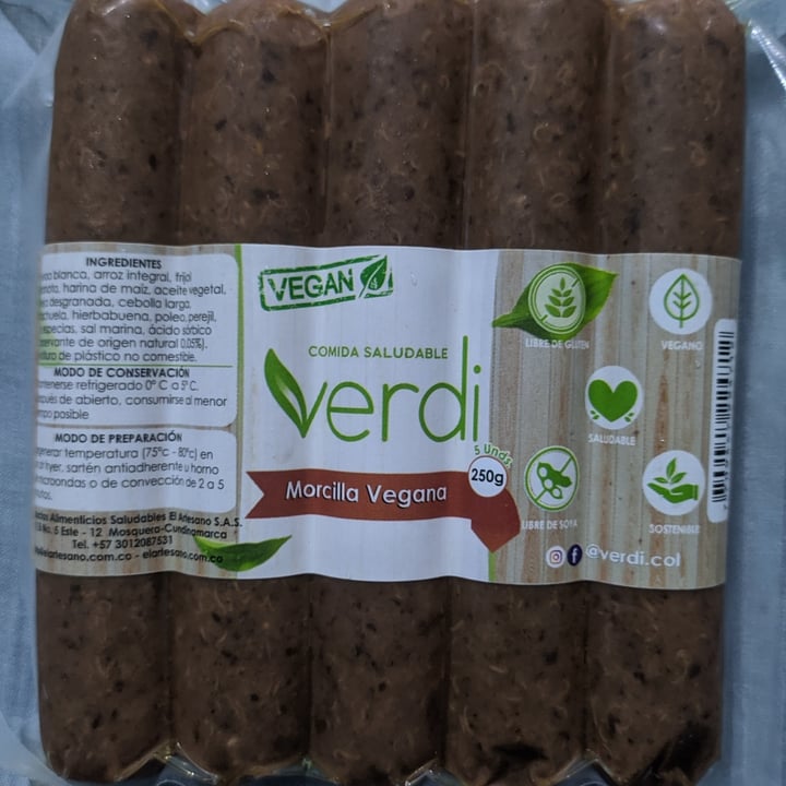 review photo of Verdi Morcilla Vegana shared by @frayarias19 on 04 Jan 2021 - review