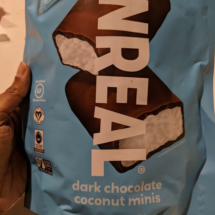 photo of UNREAL Dark Chocolate Coconut Bars shared by @archie73in on  30 Dec 2021 - review