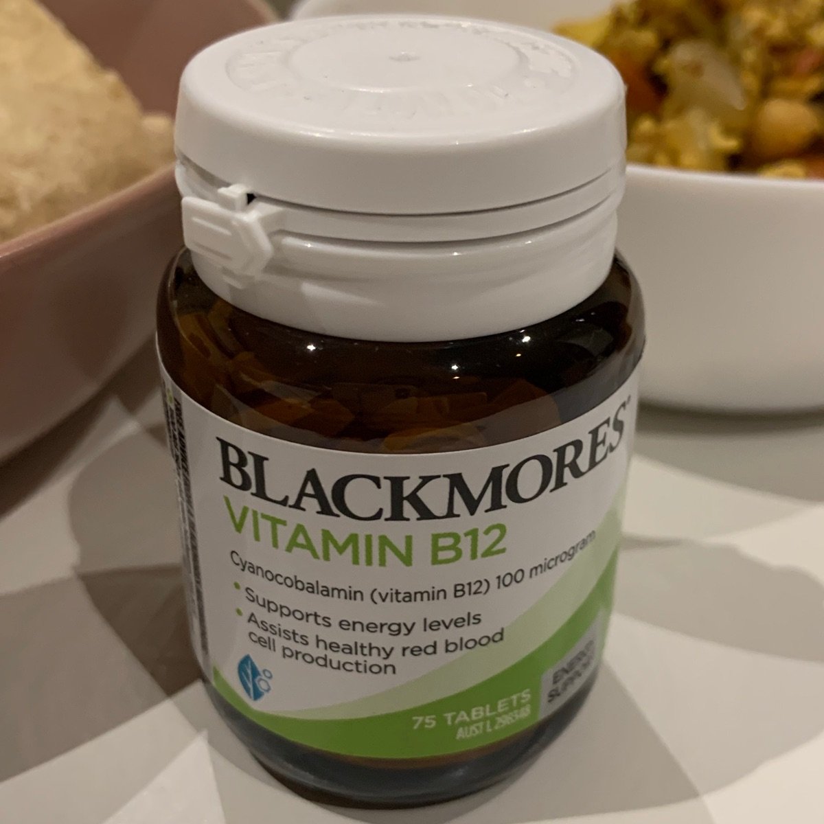Vitamin B12 from Blackmores - Vegan Product Reviews & Ratings | abillion