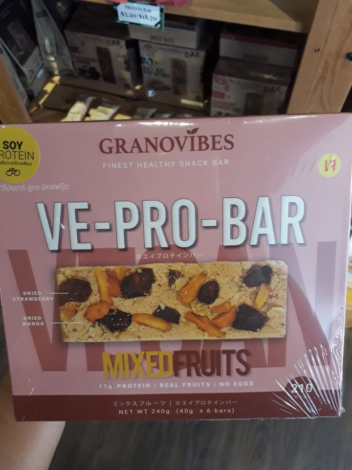 photo of Granovibes Granovibes VE-PRO-BAR Mixed Fruits shared by @georginaxuan on  09 Jul 2020 - review