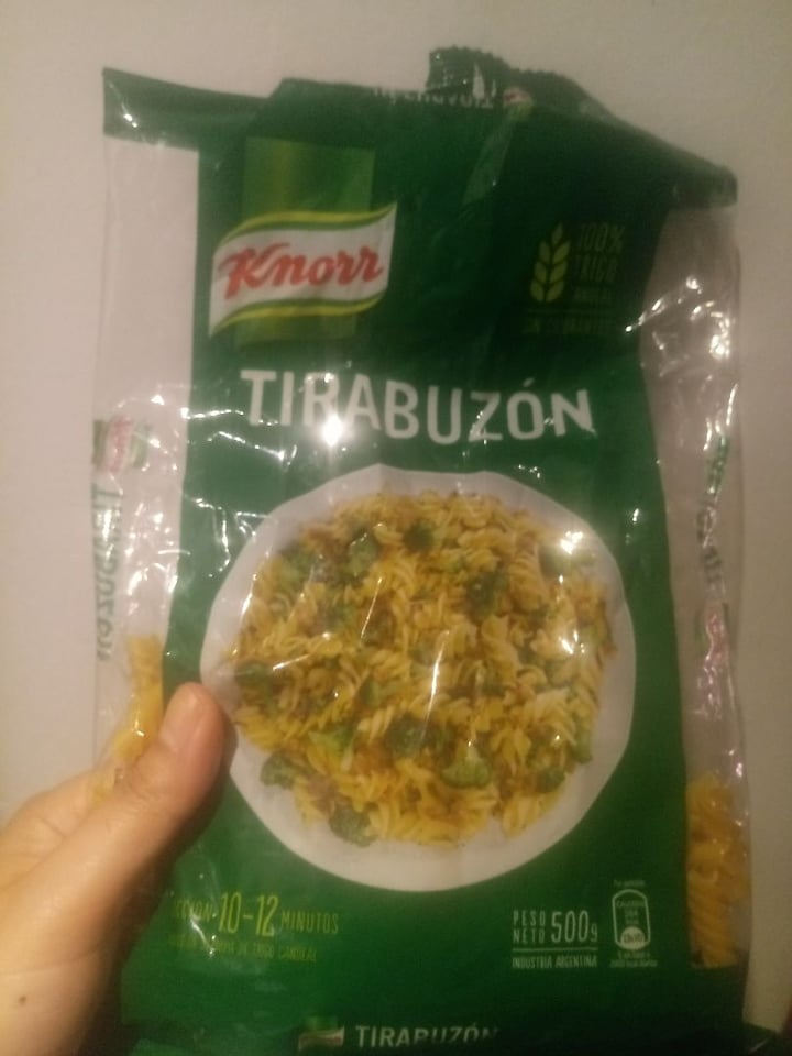 photo of Knorr Fideos Tirabuzón shared by @doloresg on  31 Jul 2019 - review