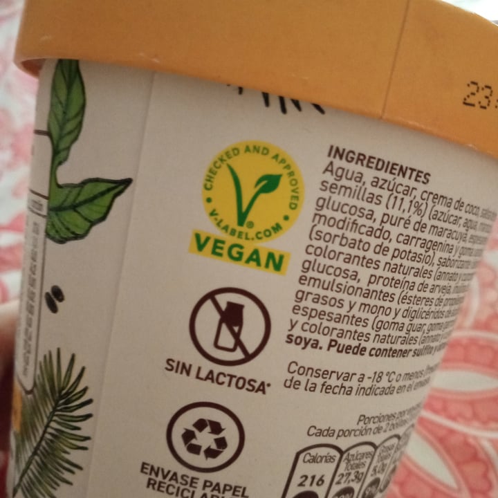 review photo of Savory Helado Veggie Maracuyá shared by @kerstin269 on 18 Jan 2021 - review