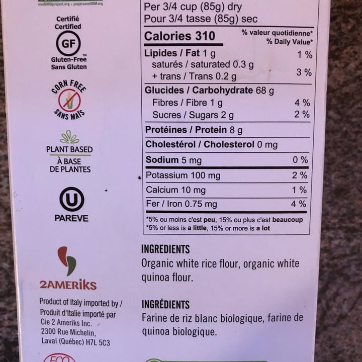 review photo of GoGo Quinoa Rice & Quinoa Spaghetti shared by @lilakola on 10 Feb 2021 - review