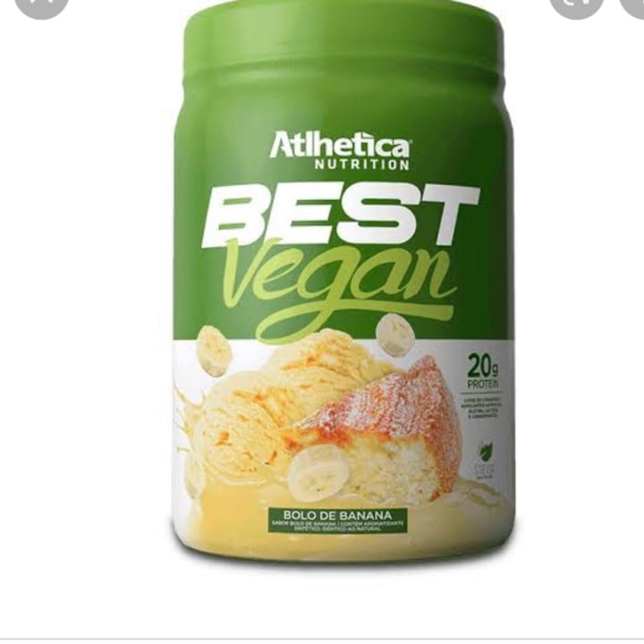 photo of Vegan Protein Atlhetica Nutrion shared by @mairafernanda70 on  23 Jun 2022 - review