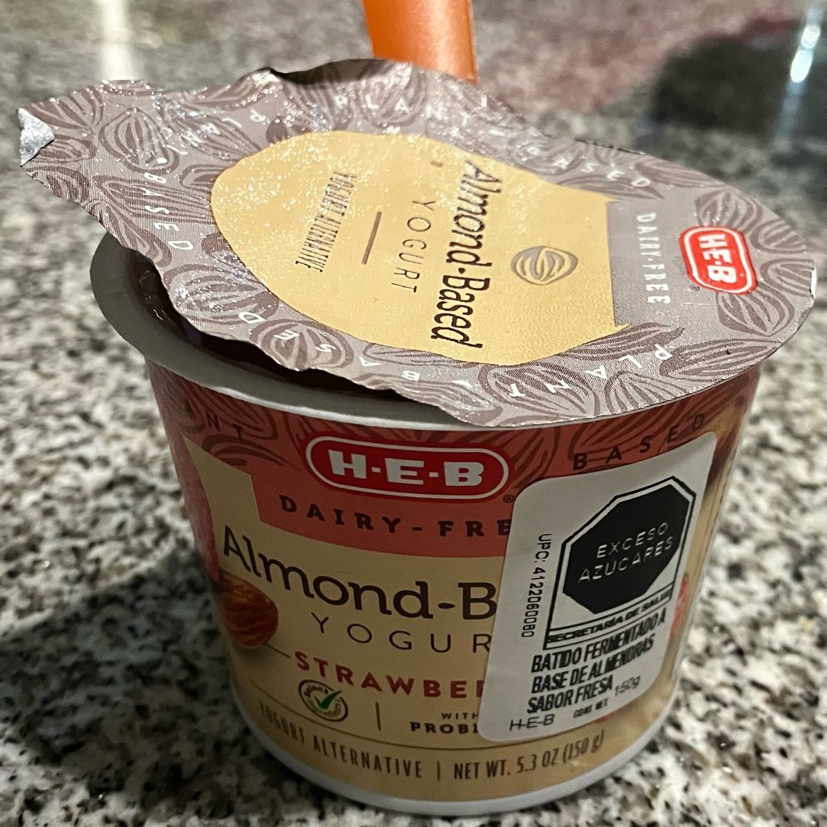 HEB AlmondBased Yogurt Strawberry Reviews abillion
