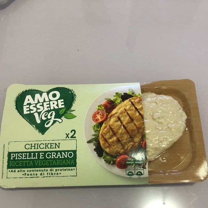 review photo of Amo Essere Veg Chicken Piselli E Grano shared by @francyveg86 on 04 Sep 2022 - review