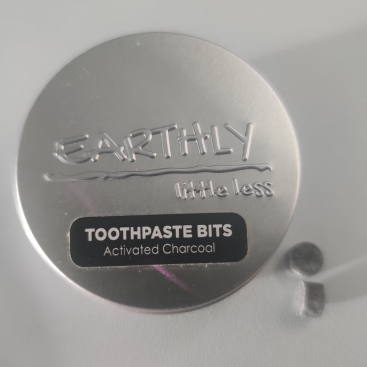photo of Earthly Toothpaste Bits Activated Charcoal shared by @sdasneves on  30 Sep 2021 - review