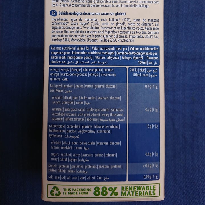review photo of The Bridge Bio Rice Drink Cacaoi shared by @lucaf on 18 Jul 2021 - review