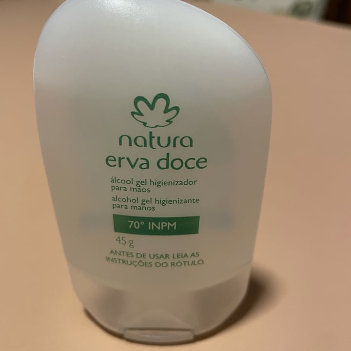 photo of Natura Álcool Gel Erva Doce shared by @anachaves on  24 May 2022 - review