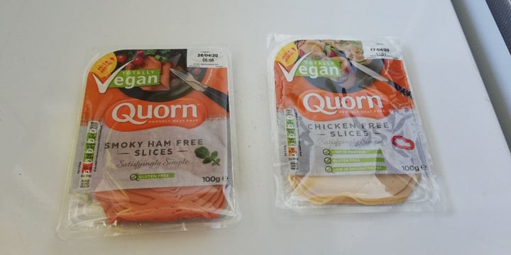 photo of Quorn Smoky Ham Free Slices shared by @frenks on  03 Apr 2020 - review