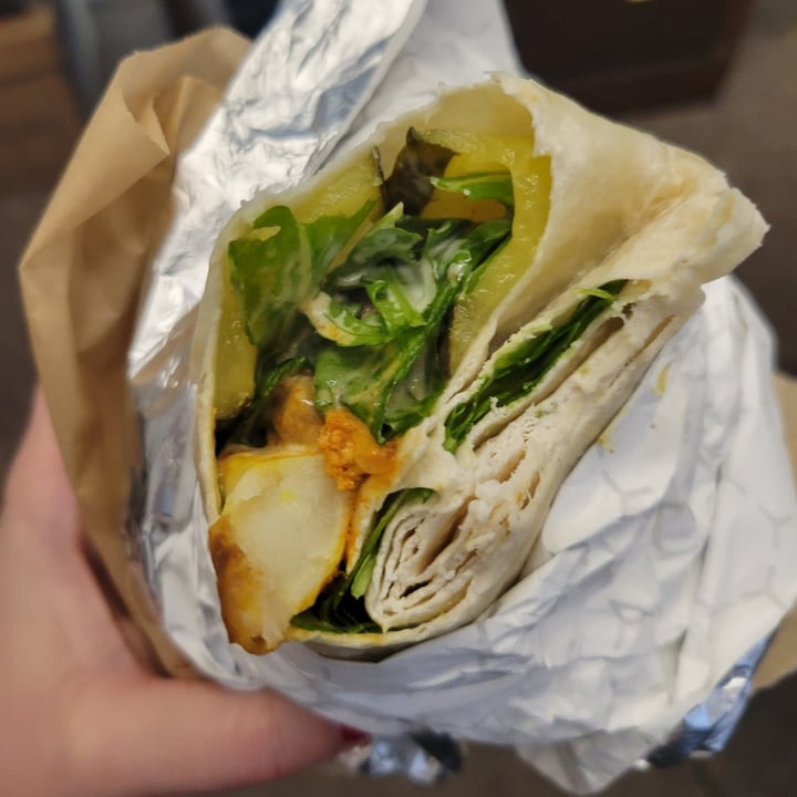 photo of Redchurch Cafe + Gallery Buffalo Cauliflower Wrap shared by @lunatoon17 on  09 Nov 2022 - review