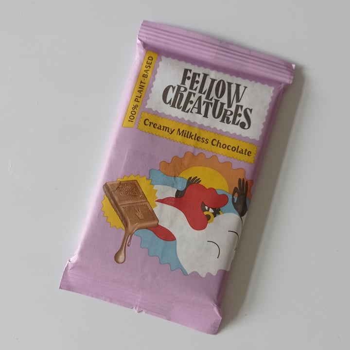 photo of Fellow creatures Creamy milkless chocolate shared by @koyott on  10 Sep 2022 - review