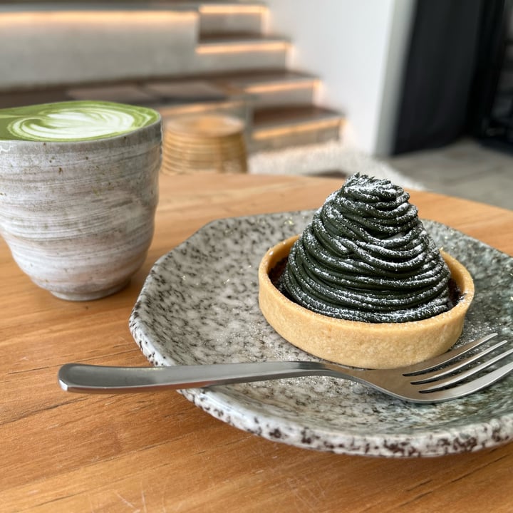 photo of Hvala Matcha Mont Blanc shared by @vegphilosopher on  13 Feb 2022 - review