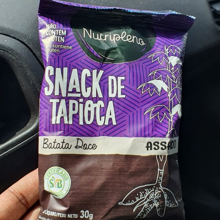 photo of Nutripleno Snack De Tapioca E Batata Doce shared by @janainamelo on  08 May 2022 - review