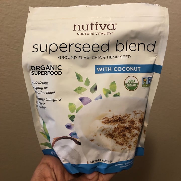 photo of Nutiva Superspeed Blend shared by @corallynn on  31 Jul 2021 - review