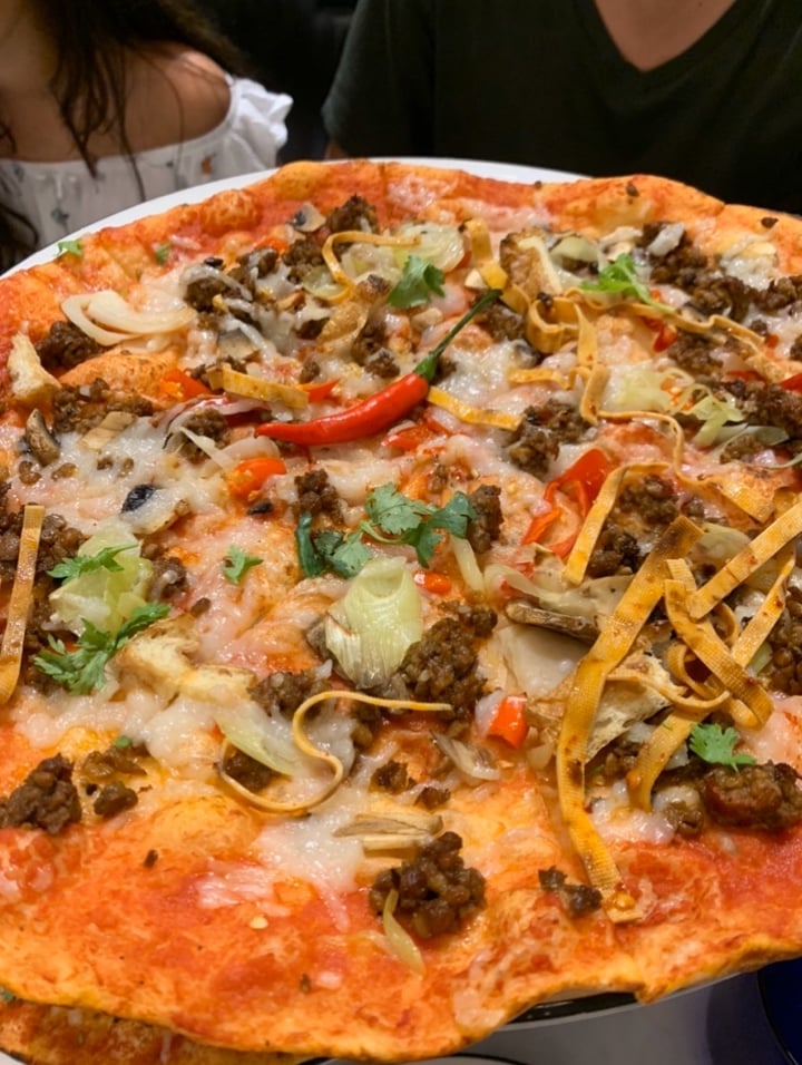 photo of PizzaExpress Impossible Mala Pizza shared by @yasminchia on  04 Mar 2020 - review