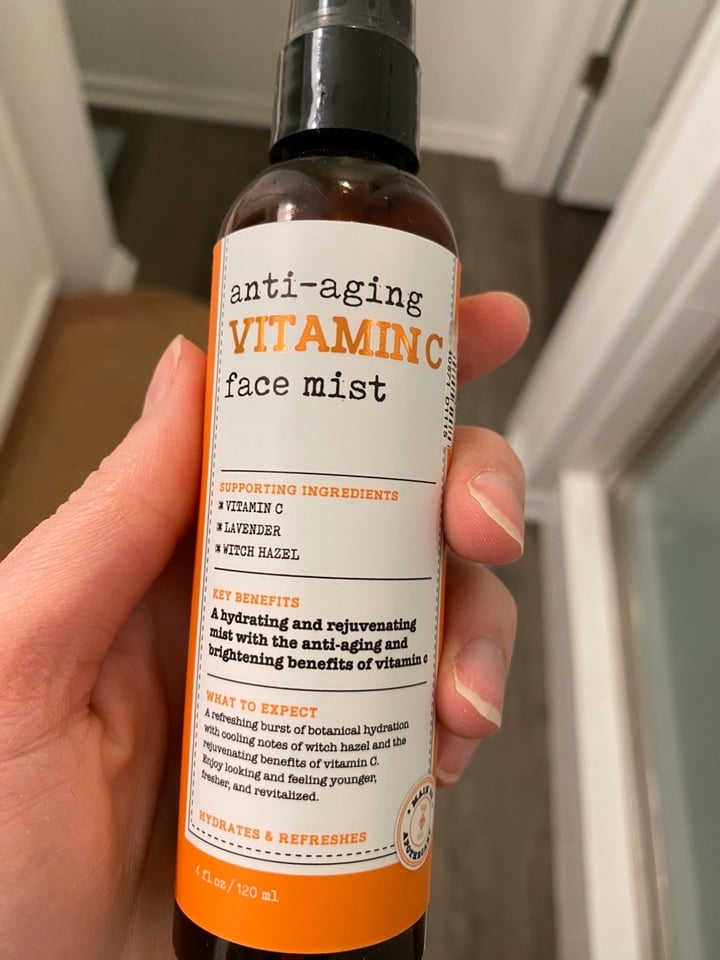 photo of Main St. Apothecary Anti-aging Face Mist shared by @courtthetort on  23 Jan 2020 - review