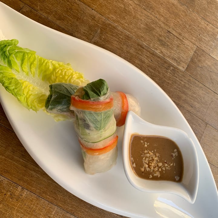 photo of Quy Nguyen Vegan Living Summer rolls shared by @virginiapatafi on  12 Aug 2022 - review