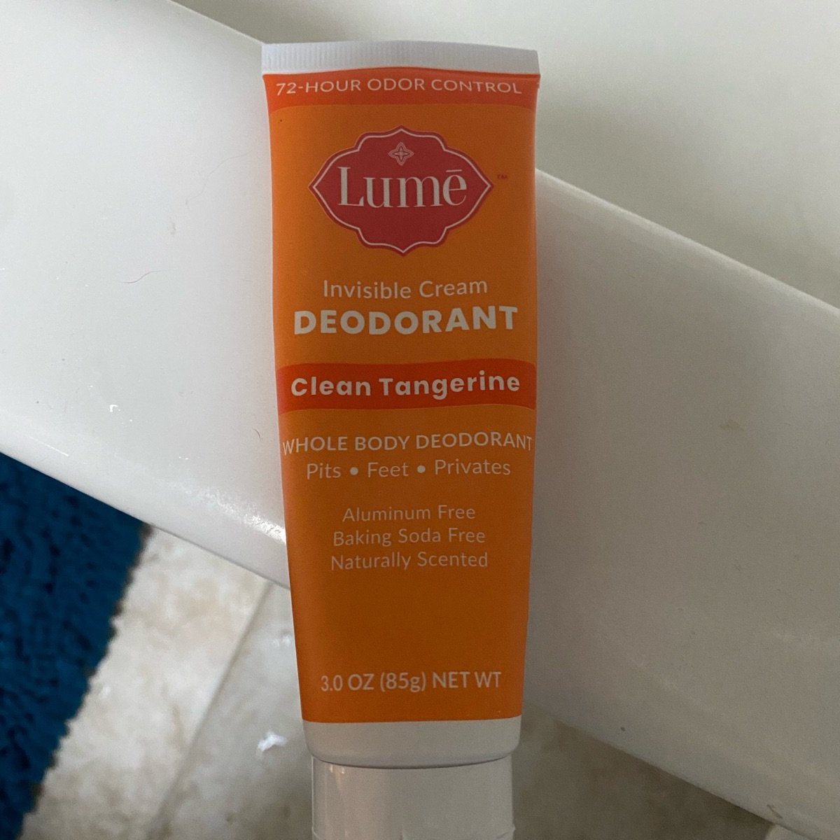 Lume invisible cream deodorant clean tangerine Reviews abillion