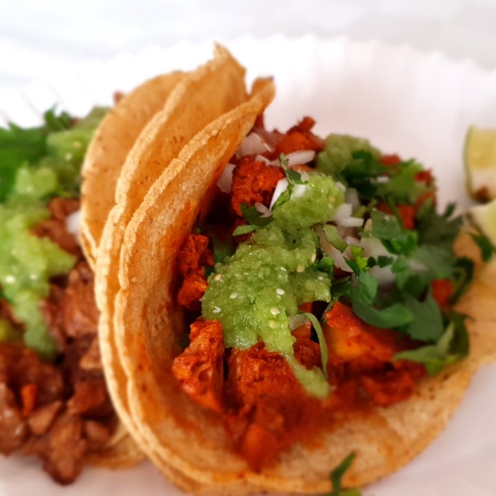 photo of Veganísimo Loncheria Vegana Tacos Orden De 3 shared by @bernardini96 on  15 Apr 2022 - review