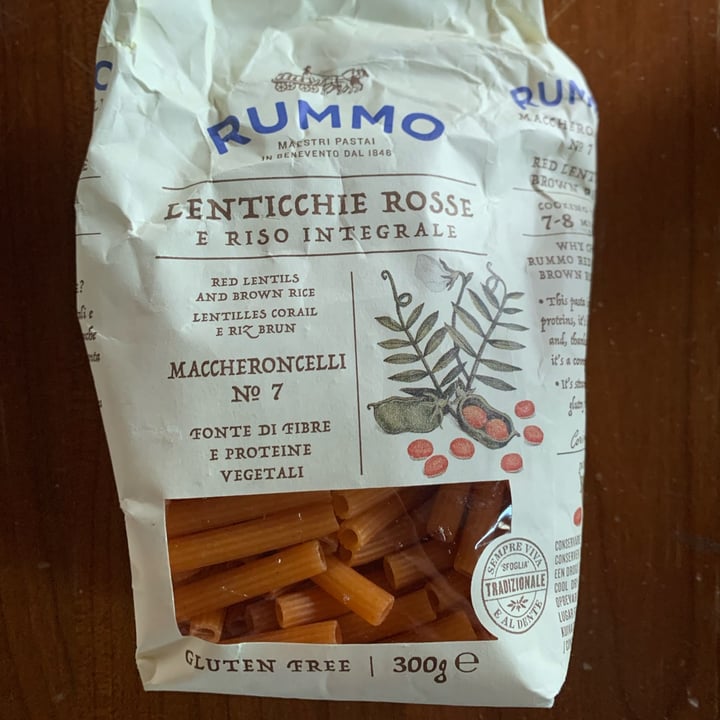 review photo of Rummo Maccheroncelli di lenticchie rosse e riso integrale shared by @glooo on 22 Sep 2022 - review