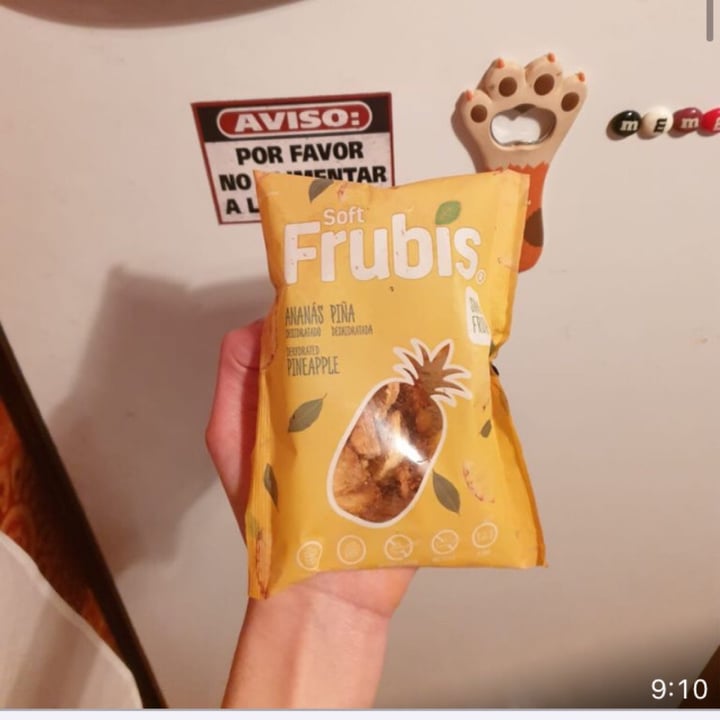 review photo of Soft frubis Piña deshidratada shared by @na-vegan-te on 28 Sep 2021 - review