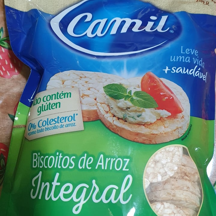 photo of Camil Biscoito de Arroz Integral shared by @deborab on  10 Jun 2022 - review