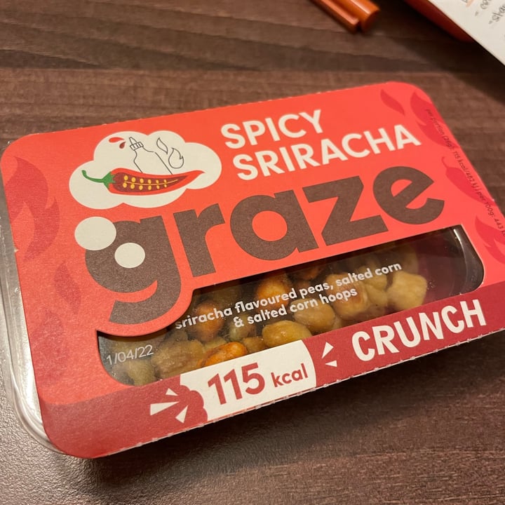 photo of graze Spicy Sriracha shared by @asha2210 on  22 Jan 2022 - review
